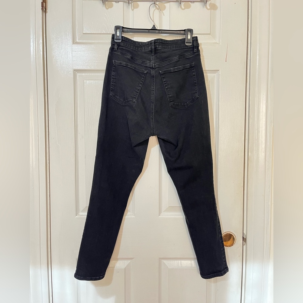 LOFT Women's Classic Black Skinny Jeans - Picture 3 of 3